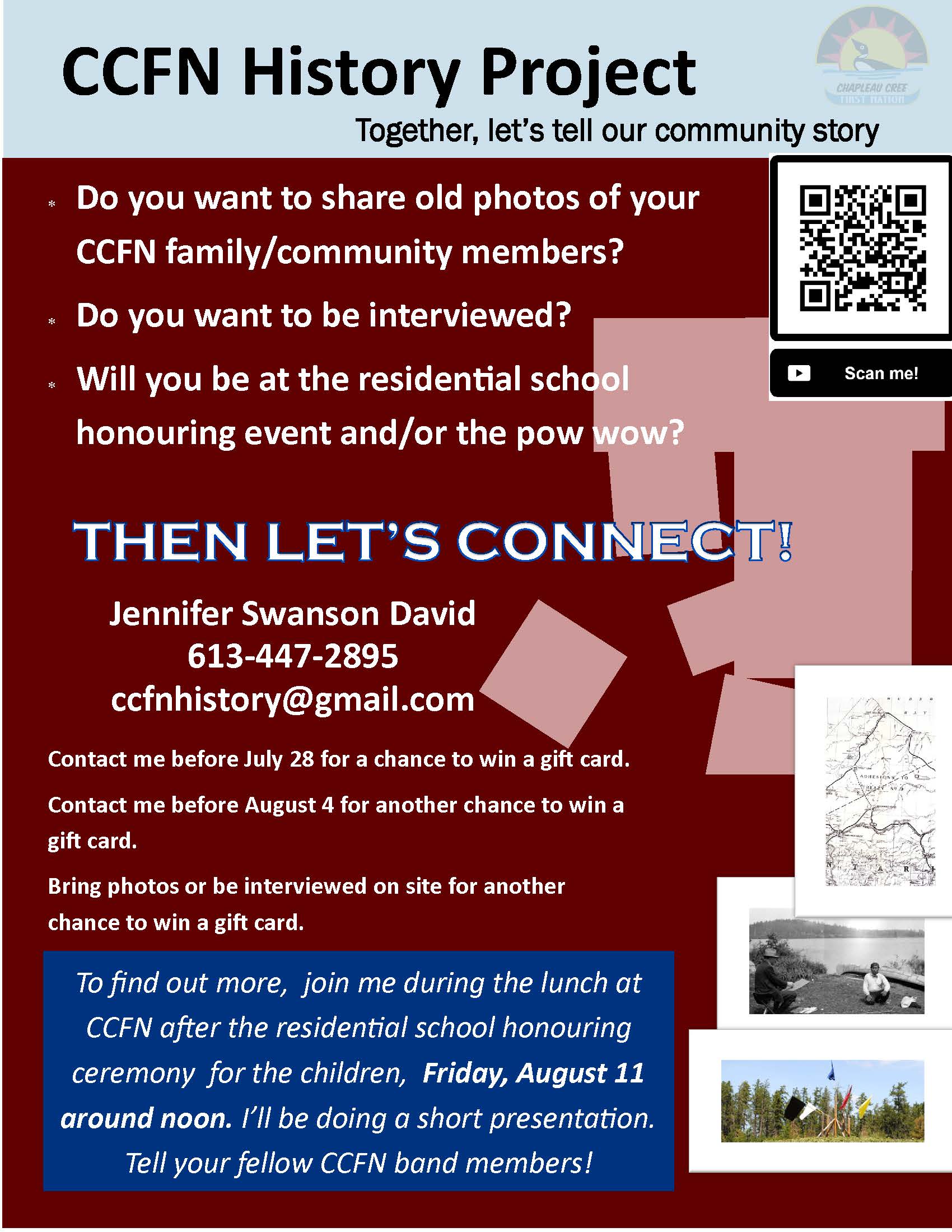 Chapleau Cree First Nation To respond to and carry out the collective